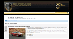 Desktop Screenshot of a6-freunde.com